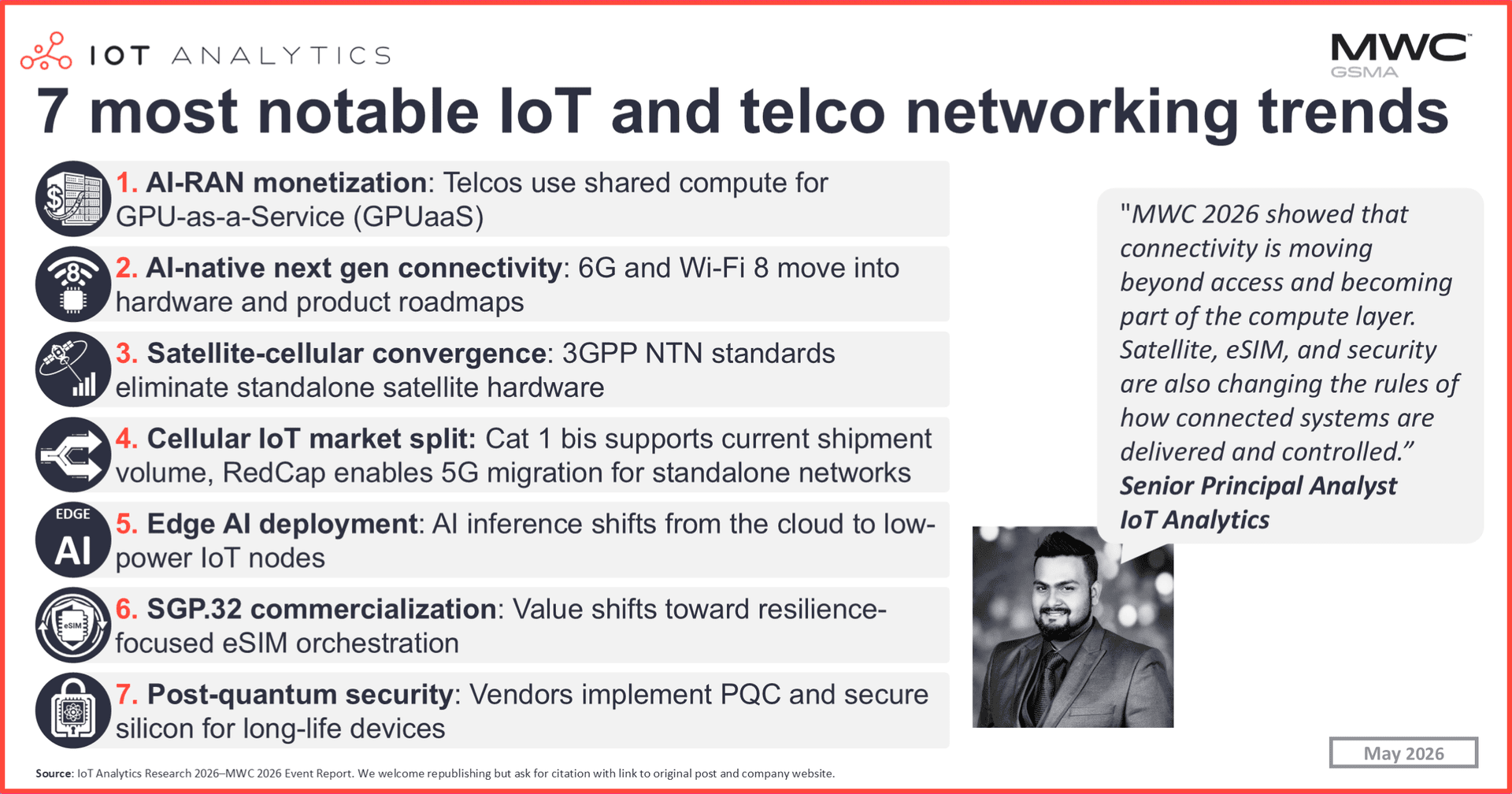 IoT Analytics: 7 most notable iot and telco networking trends